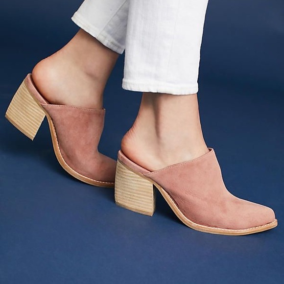 Anthropologie Shoes - Jeffrey Campbell Favela Mules Pink